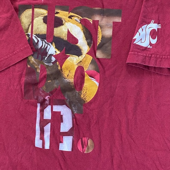 Nike Washington State Cougars Mascot Just Do It T-Shirt - Picture 9 of 10